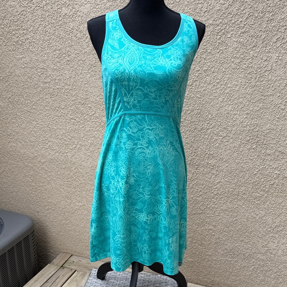 Title Nine Turquoise Floral Mini Dress